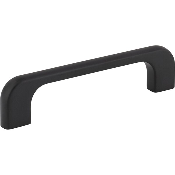 Jeffrey Alexander 96 mm Center-to-Center Matte Black Alvar Cabinet Pull 264-96MB - main